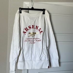 Brand New Arsenal Off-Shoulder Sweater